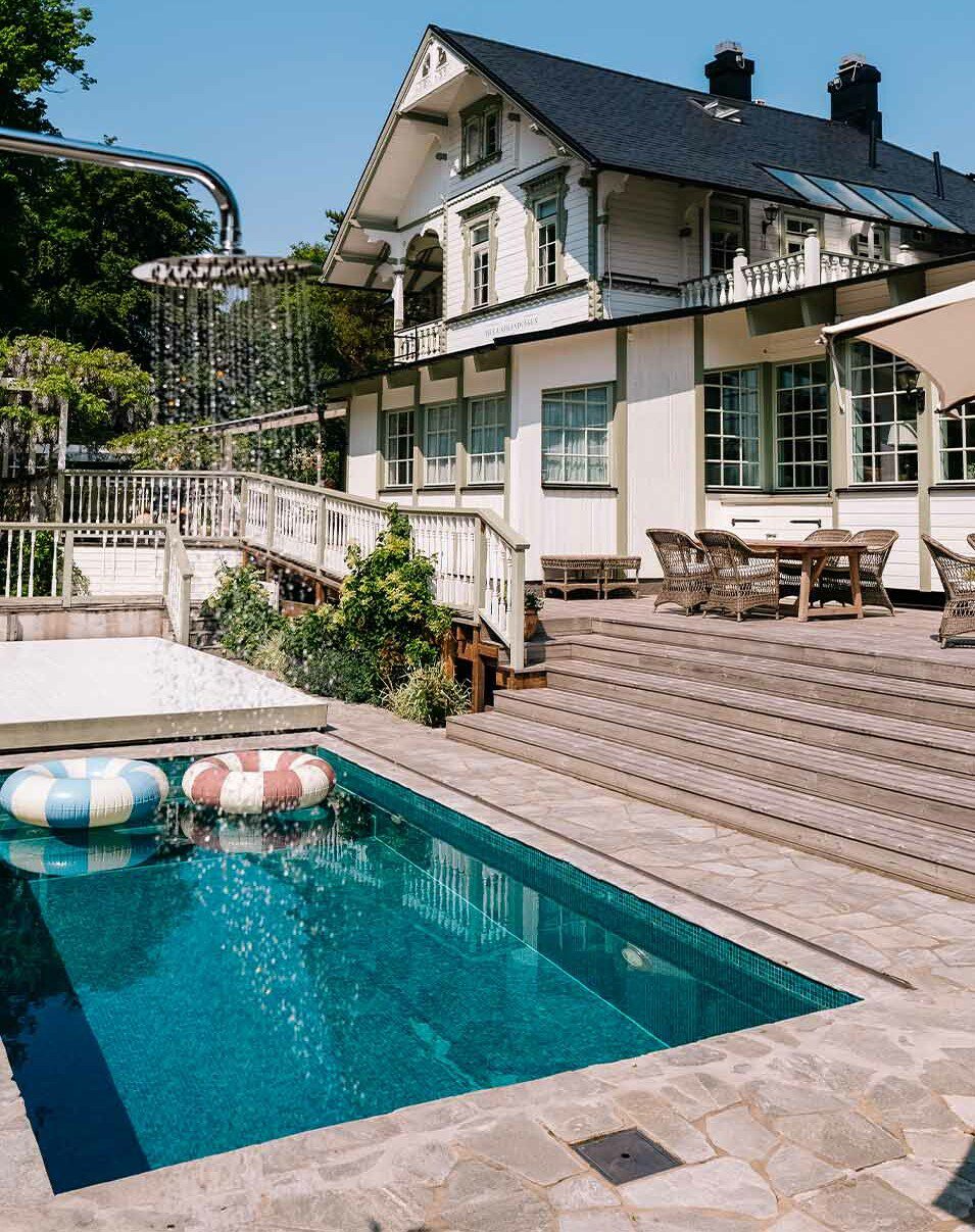Villa Strandvägen ute