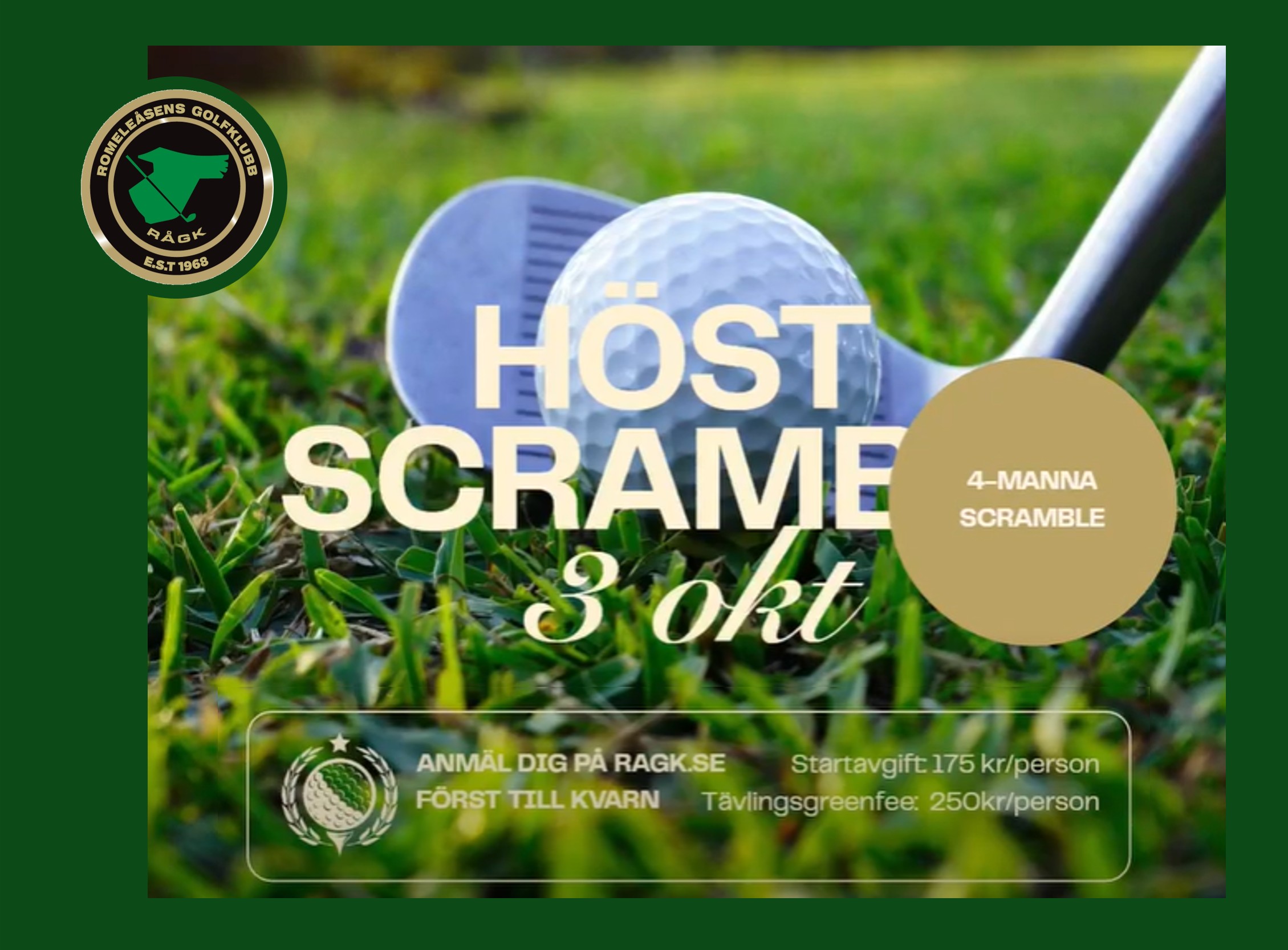 Höstscramble 2026